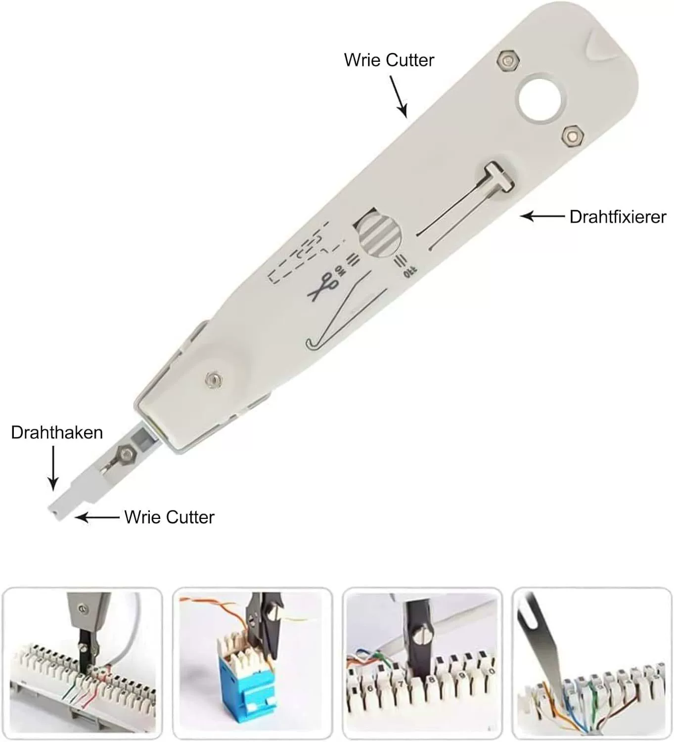 JENABOM 12 в 1 набор обжимных инструментов RJ45 RJ12 RJ11 CAT5, CAT6