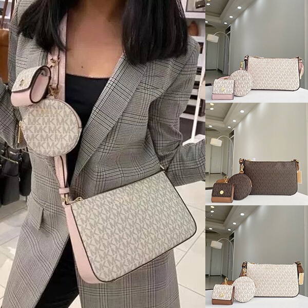 Wholesale Mk New Style Bags Trendy Single-Shoulder Crossbody Envelope Bag Three-In-One Crescent Bag Fashionable Versatile Women's Bag Wholesale Mk New Style Bags Trendy Single-Shoulder Crossbody Envelope Bag Three-In-One Crescent Bag Fashionable Versatile Women's Bag