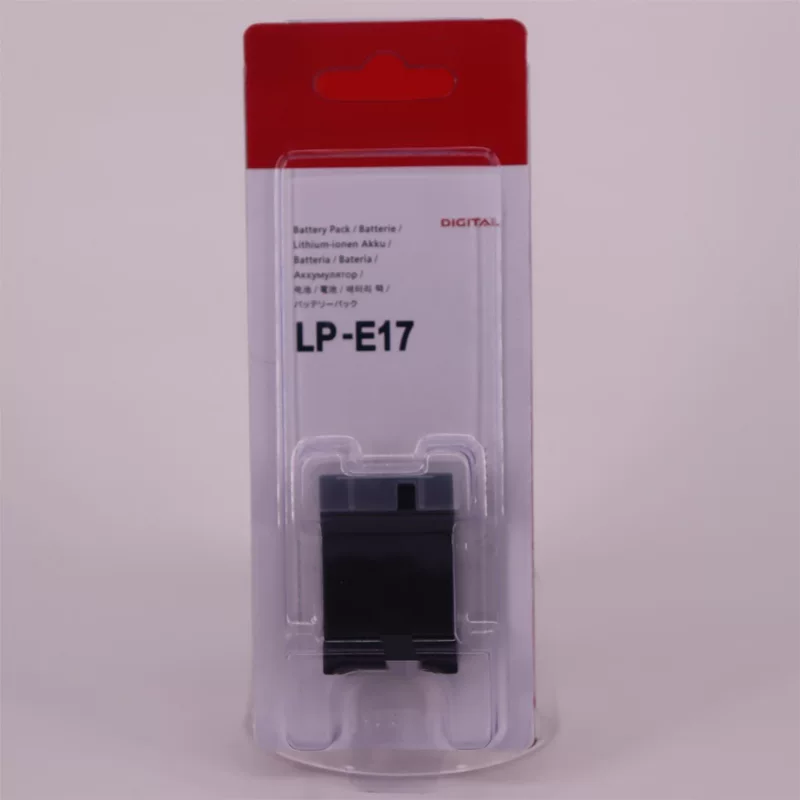Батарея LP-E17 для камеры, литиевая батарея lpe17