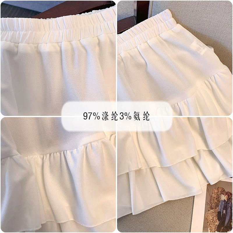 变形策 Mini-skirt, summer skirt, plus size