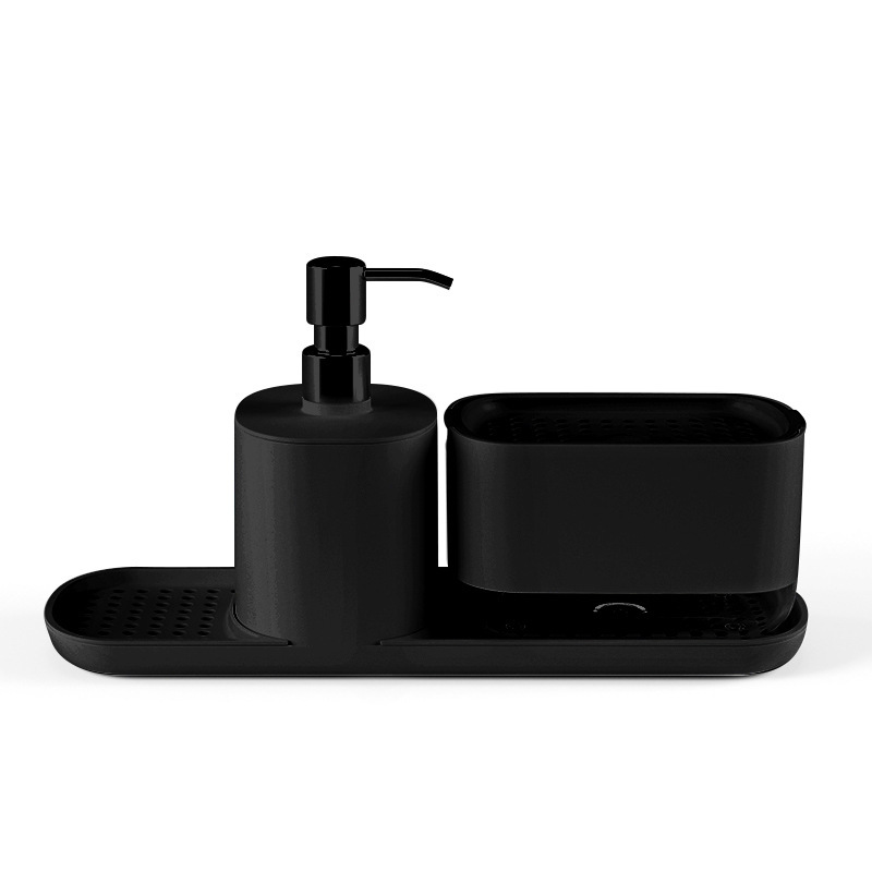 detergente de cocina transfronteriza lavabo estante de mesa de toque de manos prensa jabón de fábrica de estante de almacenamiento al por mayor image 15