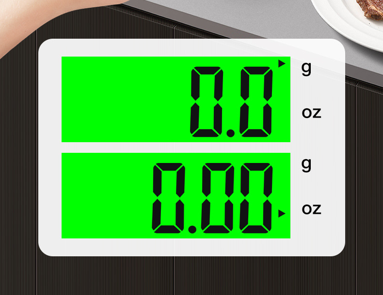 Mutfak Terazisi Elektronik Terazi Küçük Gram Terazisi 0.1g Fırınlama Ticari Paslanmaz Çelik Gıda Terazisi USB Şarjlı Kahve Terazisi
