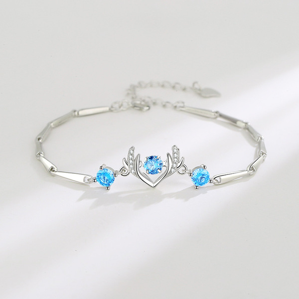 Genuine bracelet for St. Valentine's Day