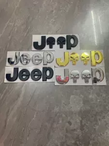 JEEP avtomobil stikerləri, hərf loqosu/Sahib/Chenoji/Shepherd loqosu