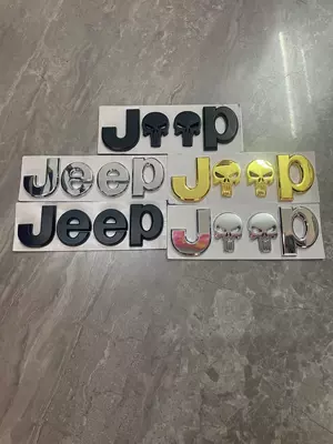 Applicable to JEEP English JEEP car stickers letter car logo/owner/chenoji/Shepherd logo car logo (Car logo)