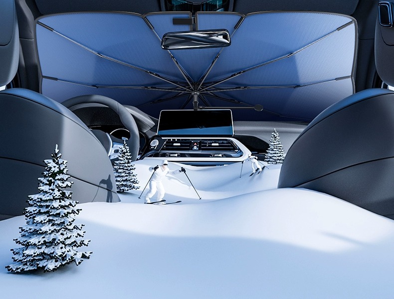 Car Sunshade Front Gear Car Elbow Sunshade Sun Protection Heat Insulation Board Car Sunshade Summer Car Sunshade