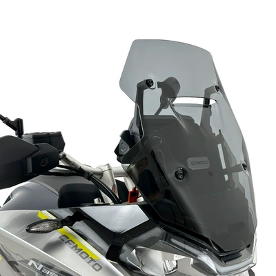 800MT heightened and widened: Motorcycle front windshield