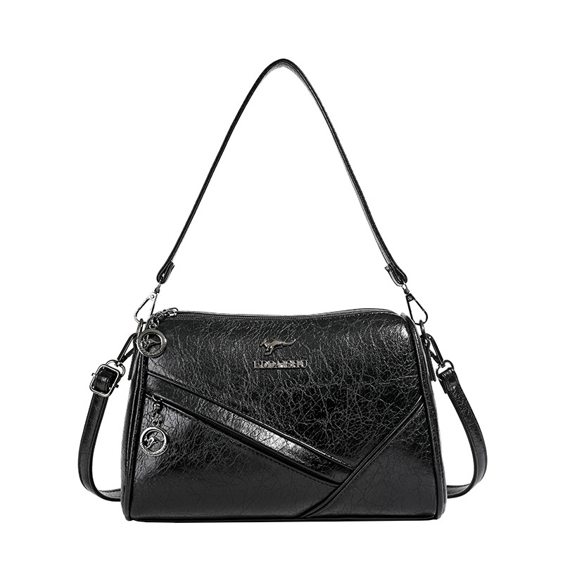 2024 nueva moda atmósfera bolso de hombro de gran capacidad bolso de mochila ligero urbano simple temperamento universal bolso de mujer