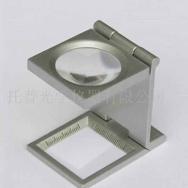 Прямые поставки с завода металлическое увеличительное стекло ткань зеркало складное увеличительное стекло