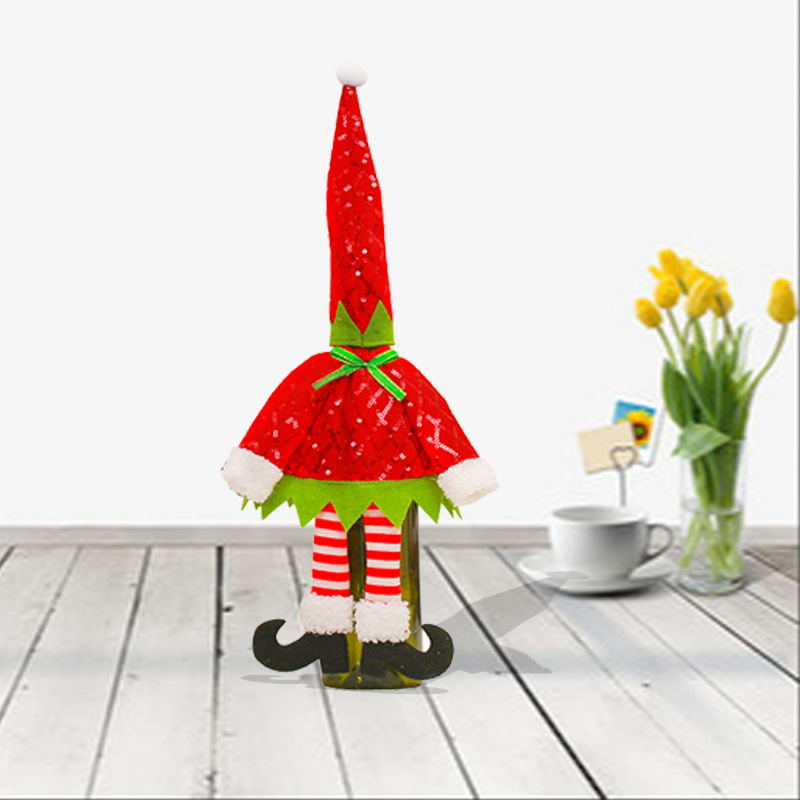 Qiaoding Hot New Christmas Decoration Supplies Christmas Elf Wine…