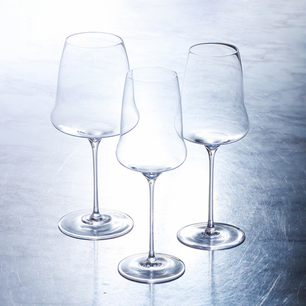 Crystal wineglass