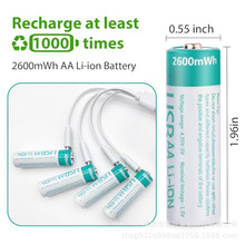 ���ƿɳ����x�� AA 늳� 1.5V 2600mWh늳��m����b�����r�R