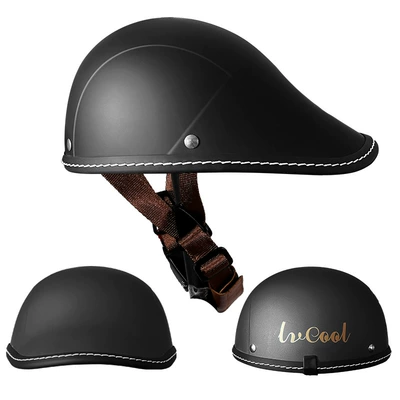 Safety Helmet Motorcycle Helmet Beret | Motosiklet kaskı (dəbilqə) - beret-matte-black-m