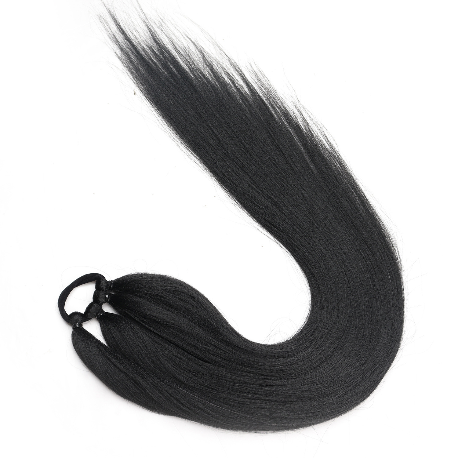 26 pulgadas de longitud de cabello de cabello de cabello sintético, extensión de cabello de cabello de cabello de cabello de alta temperatura, cabello de cabello de cabello de dama