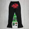 Black trousers, accessories