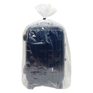 Trolley luggage protective cover protective bag disposable thickened storage plastic bag protective cover transparent dustproof Waterproof