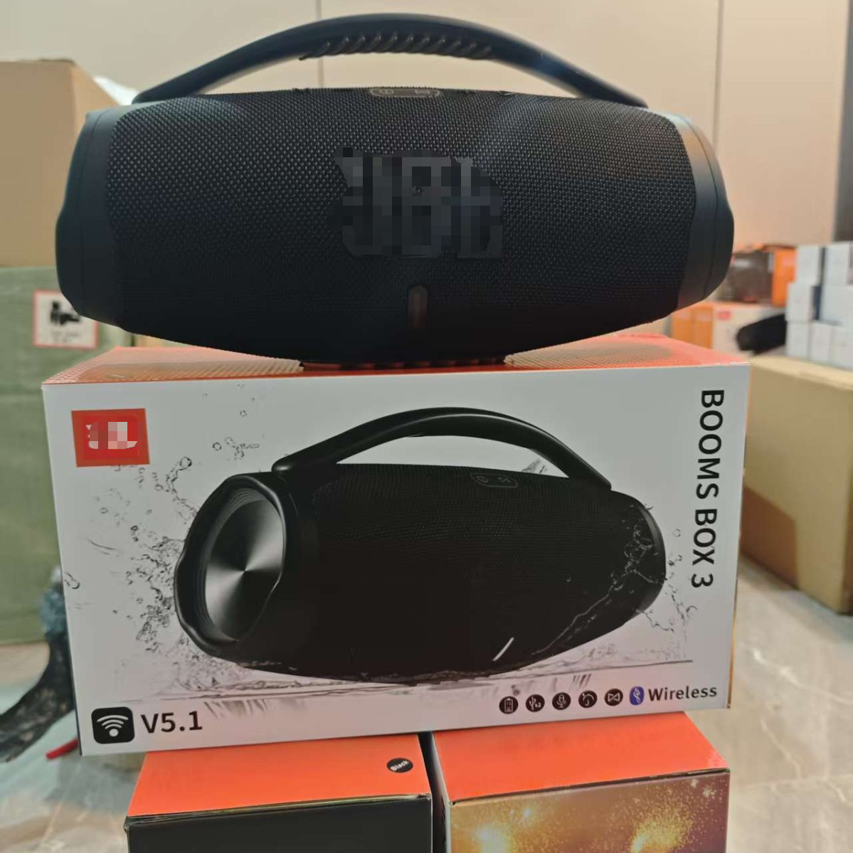 Boombox3 música transfronteriza God of War 3 generación altavoz Bluetooth inalámbrico portátil al aire libre a prueba de agua a prueba de polvo sonido aplicable