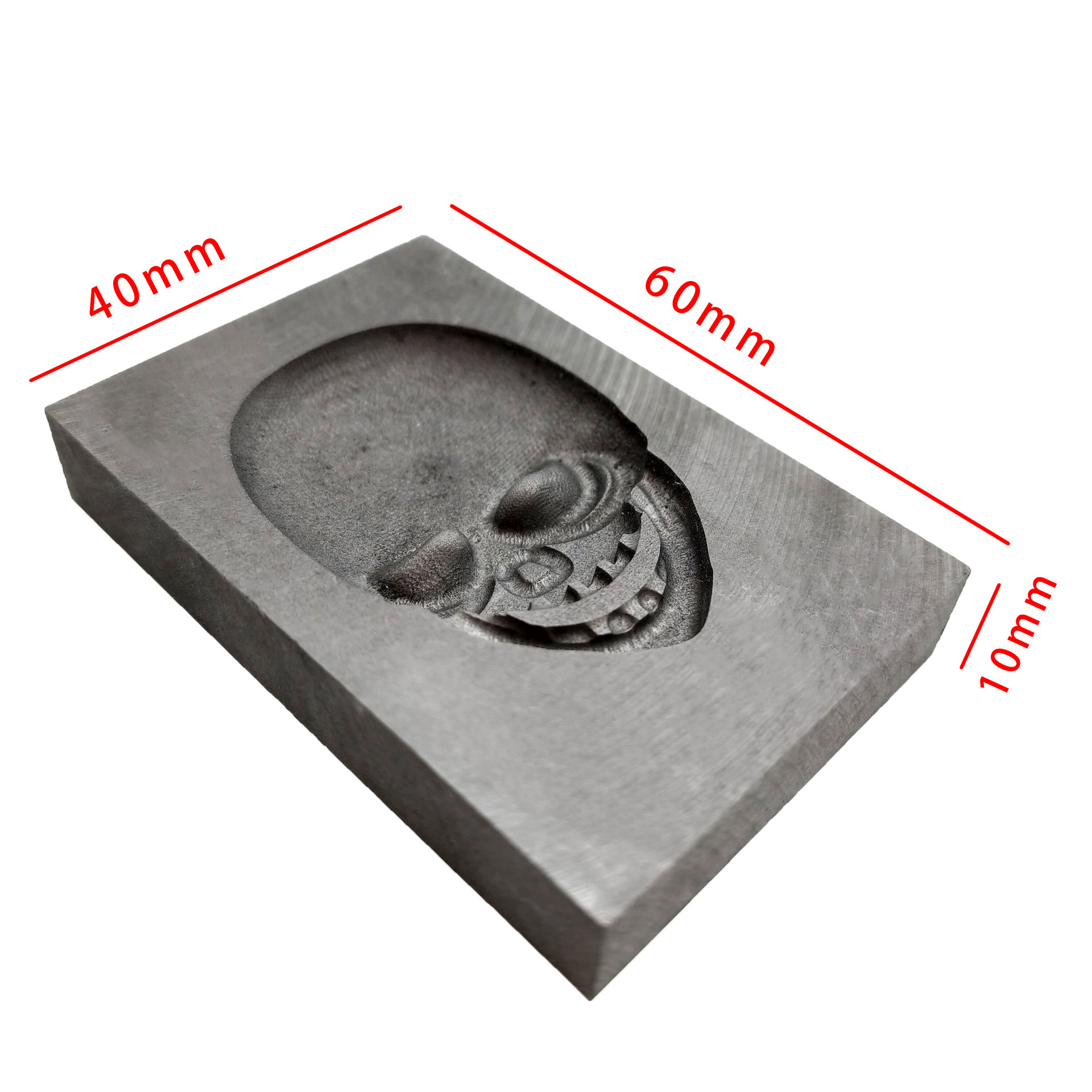 石墨模具精雕鼓楼头元宝心形易脱模不粘连