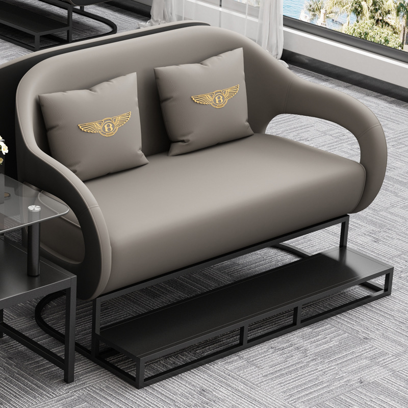 Sala de billar de lujo ligero, sofá, sala de billar, silla para ver el juego, asiento de tarjeta especial para ver el juego, nuevo tipo de combinación de mesa y silla de alta calidad