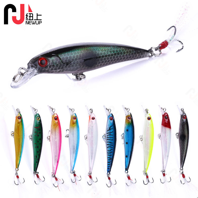 Sinking Minnow Fishing Lures 90mm 8g Hard Plastic Baits Fresh Water Bass Swimbait Tackle Gear