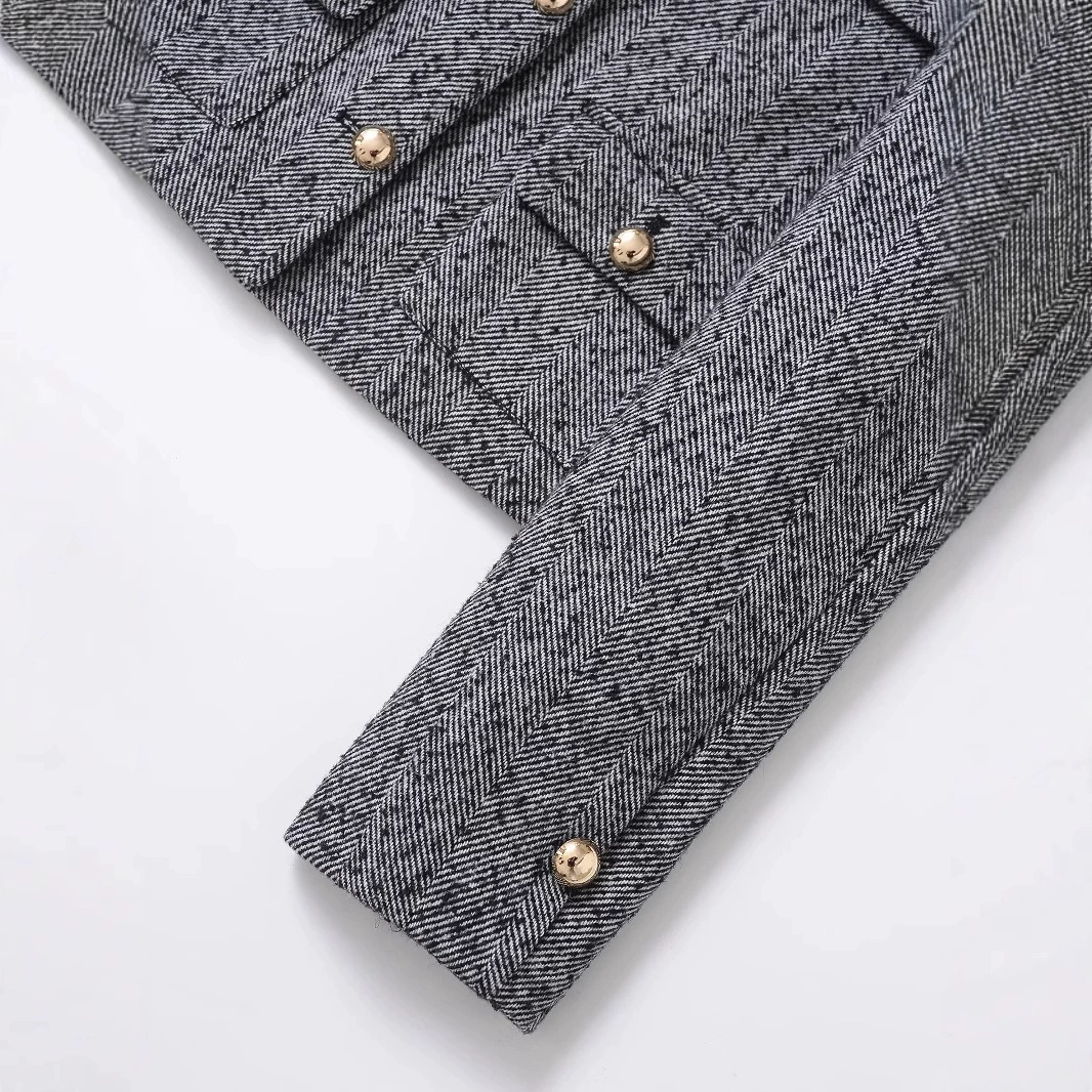 (Граница торговля), брендовая тканевая куртка, европейский стиль, Aliexpress, стиль Шанель