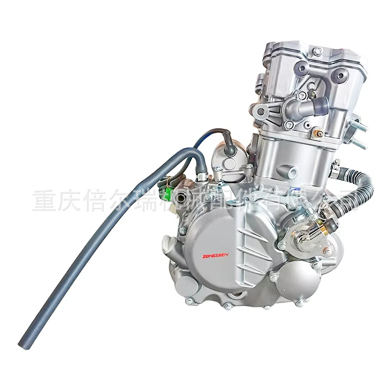 Zongshen NB300 motocicleta todoterreno transformación de cuatro válvulas enfriado por aire nuevo motor de potencia completo