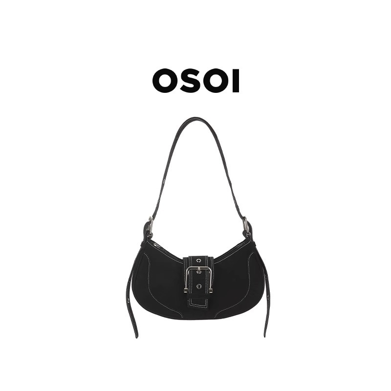 Women's Cowhide Underarm Shoulder Bag Luxury Motorcycle Style_voghion.com