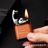 Zorro Zorro oil lighter lighter men's retro high -end creative personality tide genuine giving boyfriend birthday gift