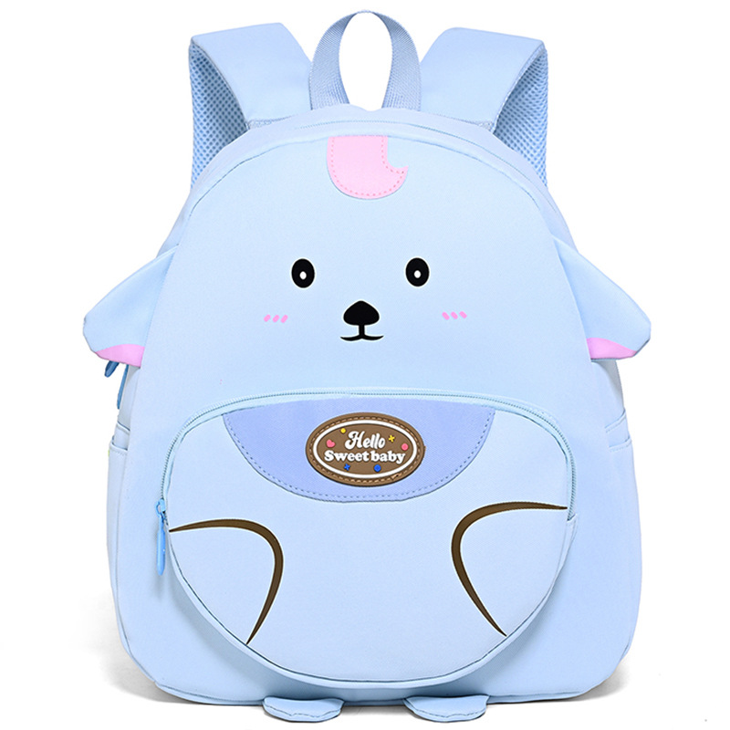 Cute bolso de niña, caricatura, oso, mochila infantil, preescolar, clase media, mochila para niños y niñas