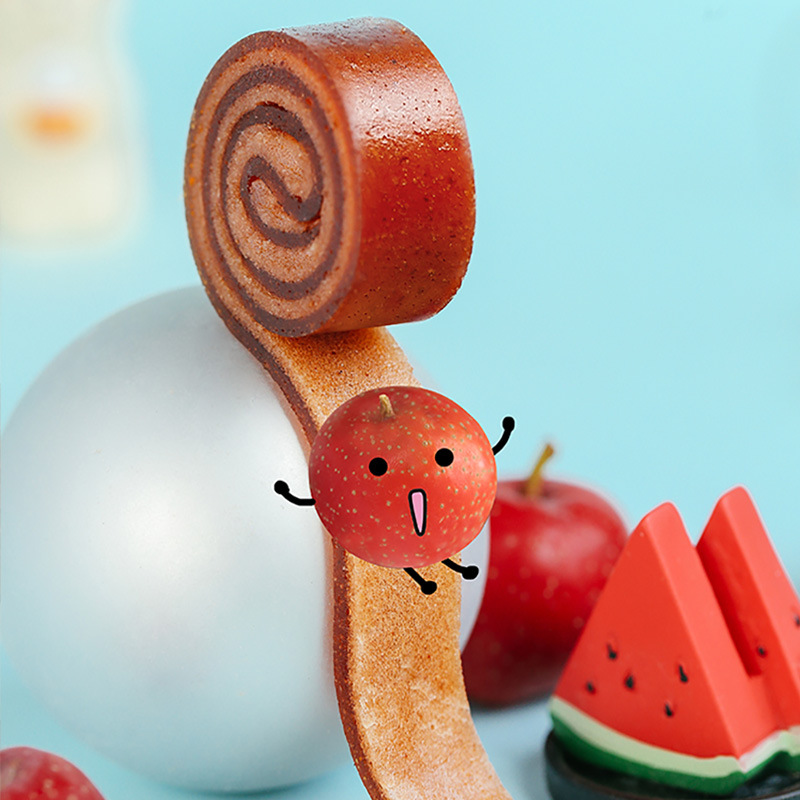 眾星NBR山楂棒棒糖200g 獨立包裝果丹皮卷辦公休閒六一小零食批發