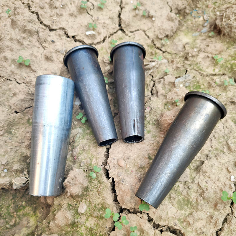 锄裤草铲裤缩口管锥型管木柄安装裤锄头配件草铲配件安装木柄的管
