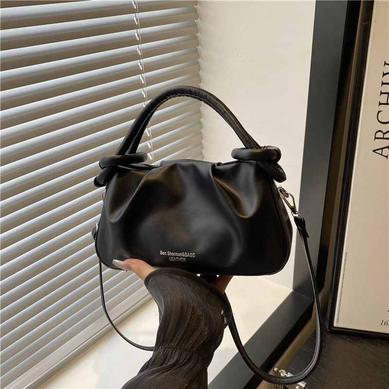 High-End Niche Women's Bags 2025 New Summer Versatile Crossbody Bag Fashion Pleated Handbag Wholesale
