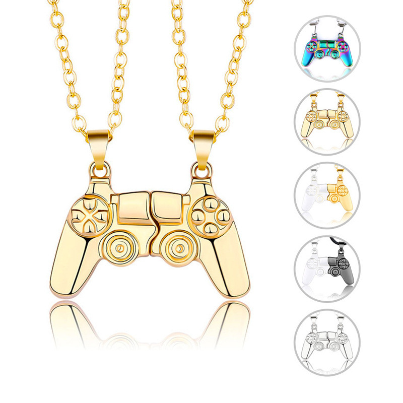 Fashion Game Console Alloy Plating Couple Pendant Necklace display picture 1