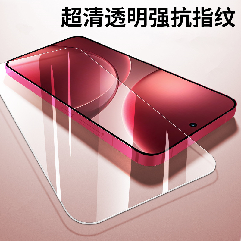 Full-screen high-definition tempered film (fingerprint solution in seconds)-bare…
