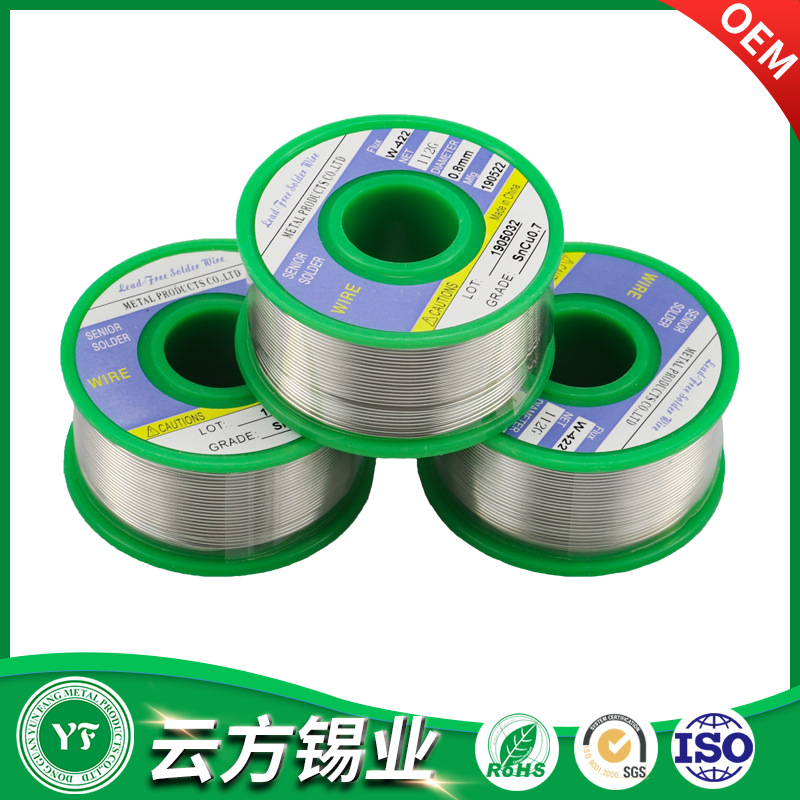 Lead free solder wire small tin wire factory manufacturer