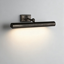 全铜美式镜前灯走廊餐厅书柜壁画灯别墅书房客厅背景墙洗手间VC灯