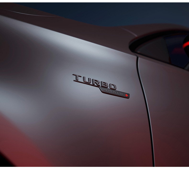 Applicable to Mercedes-Benz GLA200GLA220d car mantissa letter labeling GLA260L four-wheel drive AMG fender side logo