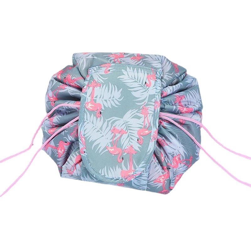 Lazy bolso cosmético perezoso cordón bolsa cosmética bolsa de almacenamiento estilo coreano bolsa de almacenamiento portátil viaje almacenamiento bolsa al por mayor bolsa