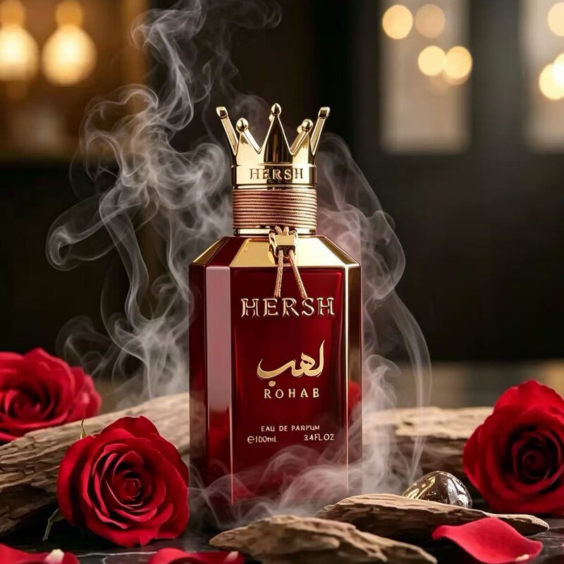Cross-Border New Product with High Aesthetic Appeal: Hersh Lahab Crown Perfume, Long-Lasting Fragrance from the Middle East and Arab World, Wholesale