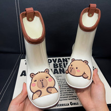 ��Ƥ������ͯ��Ь�к�Ůͯ��ѥ�������С�д�ͯ�p��W���׃�ˮЬ