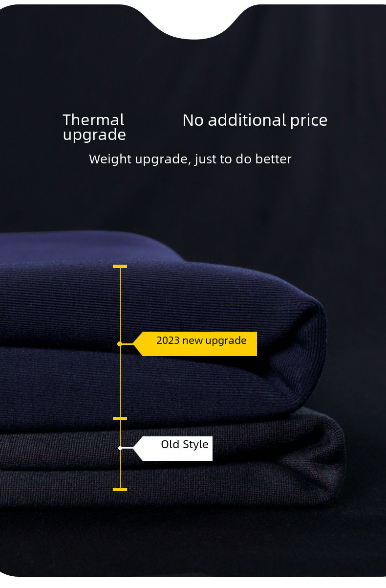Winter plus fertilizer to increase thermal underwear women plus velvet padded cold cotton sweater men's large size autumn clothes autumn pants wholesale