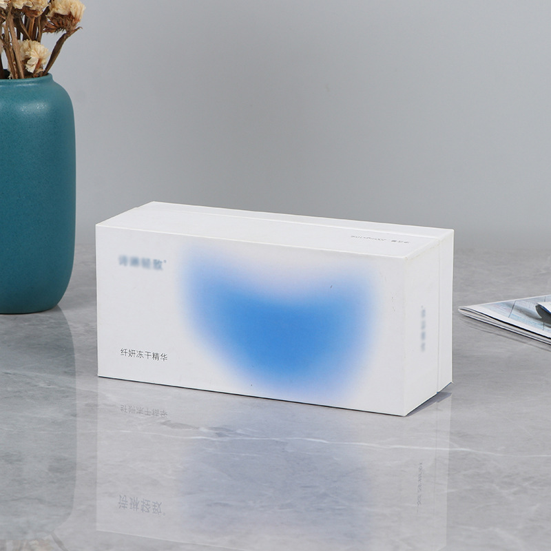 大容量覆膜接受包装礼品盒海绵eva内托天地盖纸盒白卡纸收纳盒