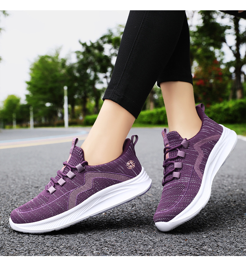 Scarpe da tennis da donna Scarpe da ginnastica Scarpe da ginnastica leggere in tela mesh_voghion.com