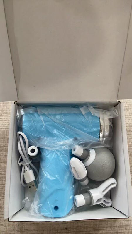 新しいミニ筋膜ガン多機能筋肉リラクゼーション全身小型マッサージャー超静音電気肩と首のマッサージ|undefined