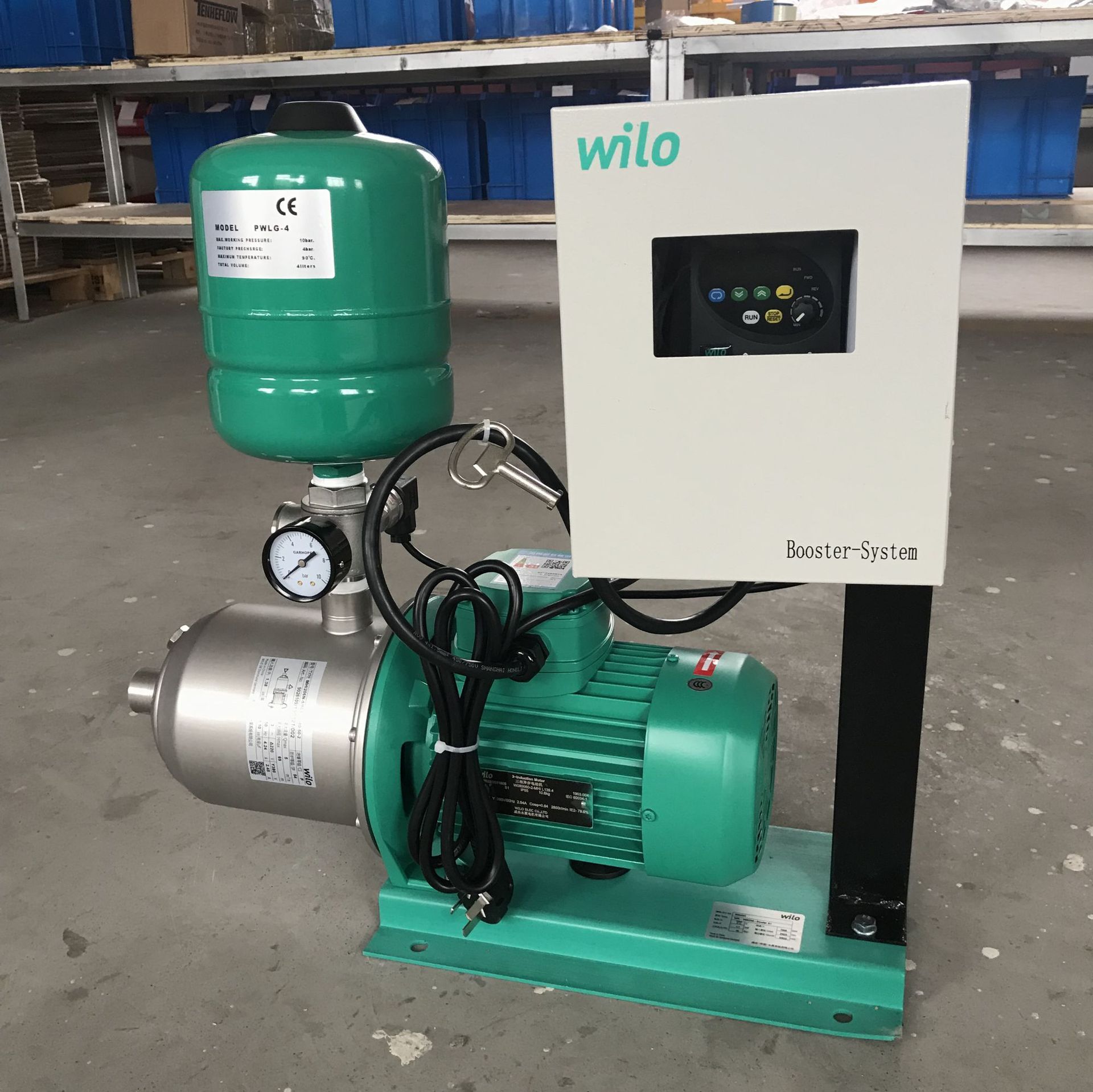 德国威乐wilo全自动原装变频不锈钢多级泵COR-1MHI202/Booster G1