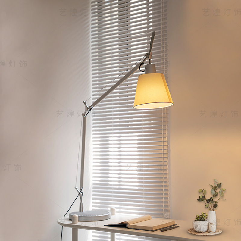 Italian Artemide Tolomeo rocker arm retractable designer living room study middle ancient bedside reading table lamp