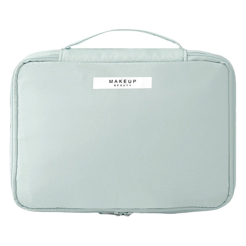 Bolsa de cosméticos al por mayor de gran capacidad de alto aspecto lote mixto avanzado portátil mujer ins estilo bolsa de almacenamiento lindo simple