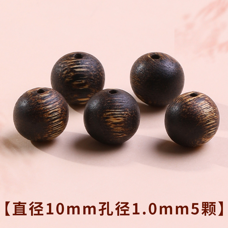 Tao 天然沈香ルースビーズラウンドビーズブレスレット diy 手作りビーズ菩提沈香ブレスレット水中グレードビーズアクセサリー|undefined