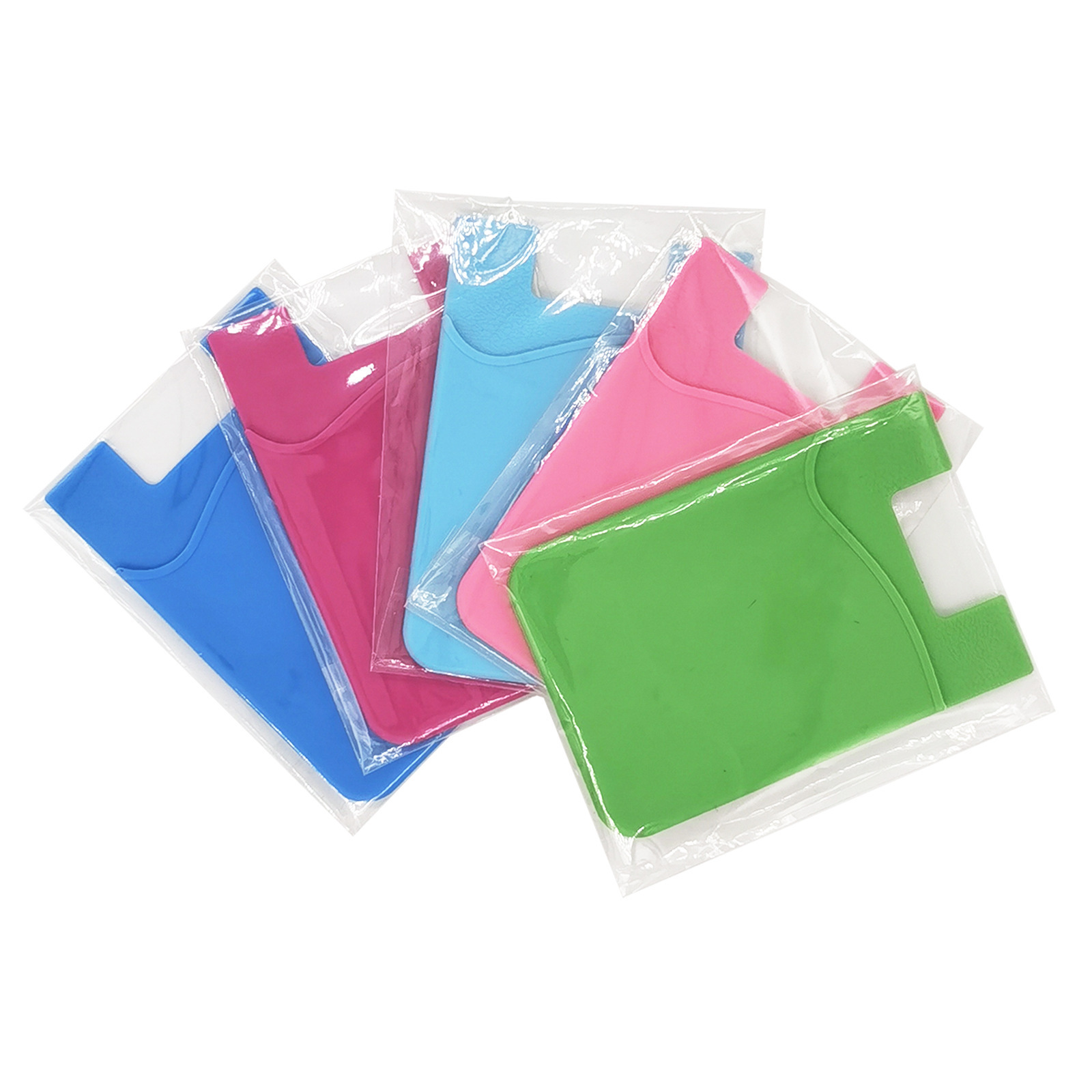 Pegatinas traseras de silicona para teléfonos móviles Funda para tarjetas de silicona Funda para tarjetas para teléfonos móviles Funda para tarjetas bancarias