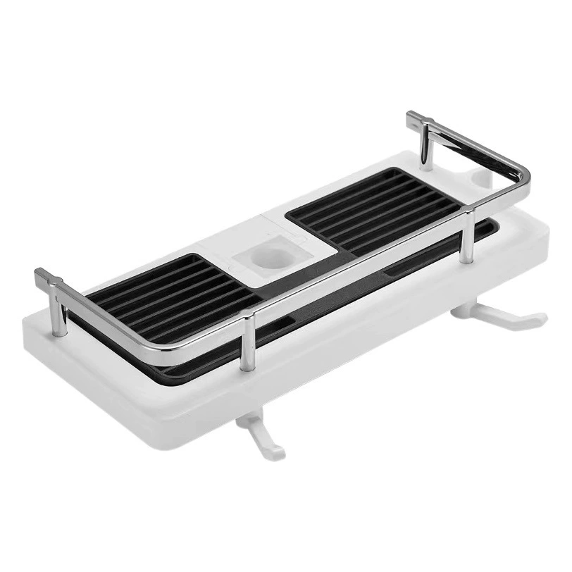 Стеллаж для хранения душа Держатель для подноса без перфорации Душевая штанга Подвесная корзина Подъемная стойка Ванная комната Хранение Мяч для ванны Крючок для банного полотенца